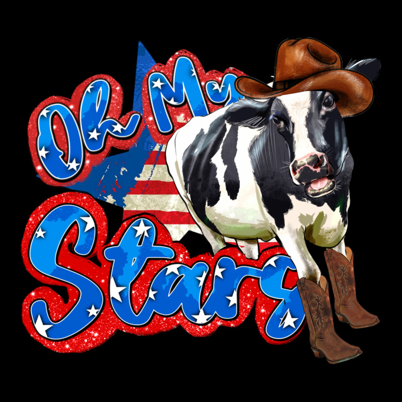 Oh My Stars Cow Heavy Core Tee by Zillion Design Studio | Teevron