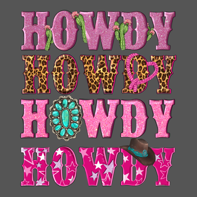 Pink Howdy Howdy Howdy Zipper Hoodie by NancyCooperArtShop | Teevron