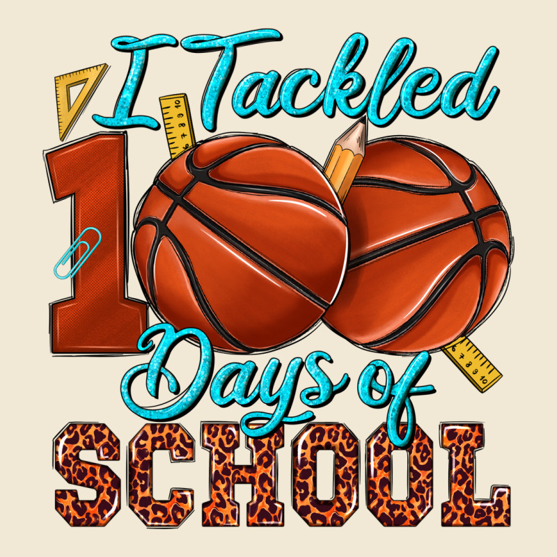 I Tackled 100days Of School Basketball Premium Tee by texasbilliewilder | Teevron