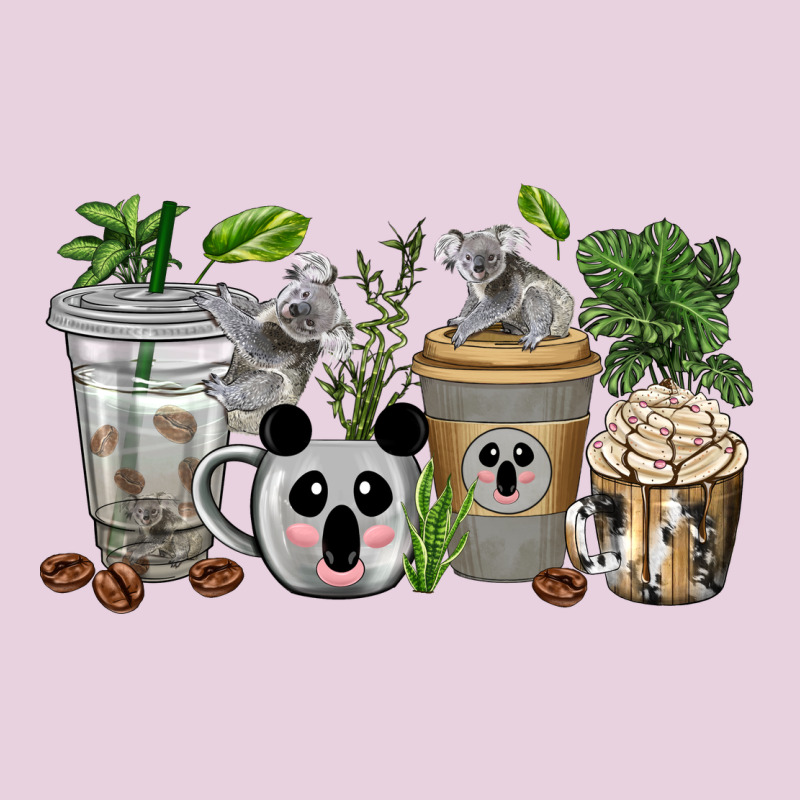 Koala Coffee Cups Ladies Tee by texasbilliewilder | Teevron