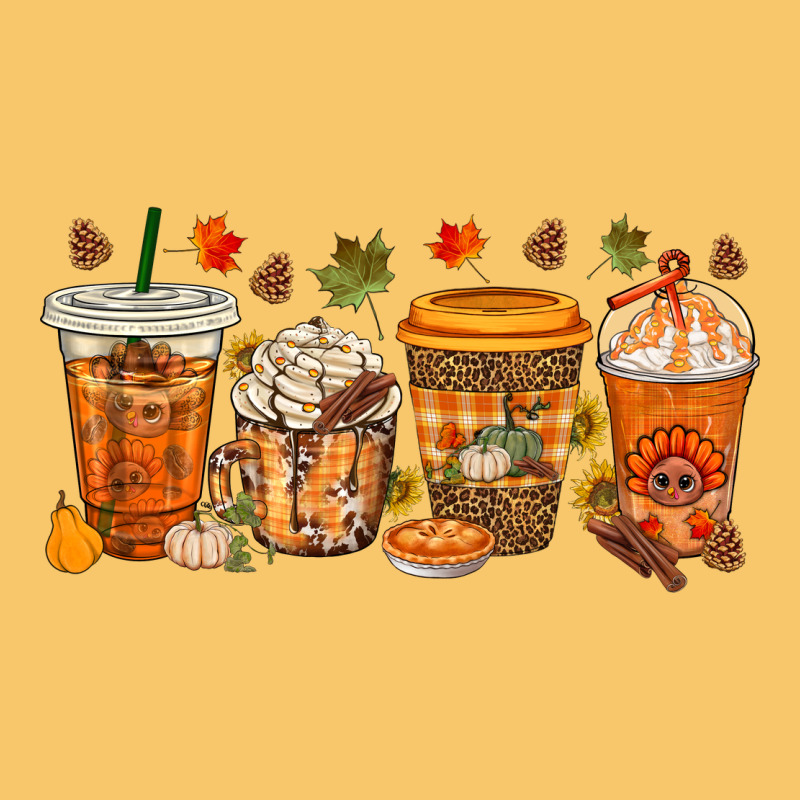Western Thanksgiving Coffee Cups Bbs Vintage Hoodie by BundleAndBundleShop | Teevron