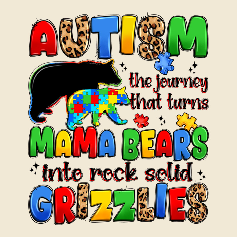 Autism The Journey That Turns Mama Bears Ladies Tee by JahusDesignShop | Teevron