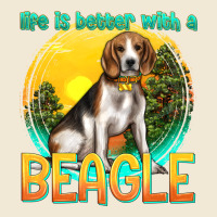 Life Is Better With A Beagle Ladies Tee | Teevron