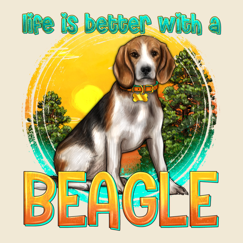 Life Is Better With A Beagle Ladies Tee by texasbilliewilder | Teevron