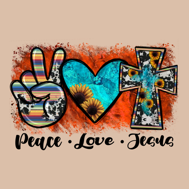 Peace Love Jesus Urban Heavy Tee by JahusDesignShop | Teevron