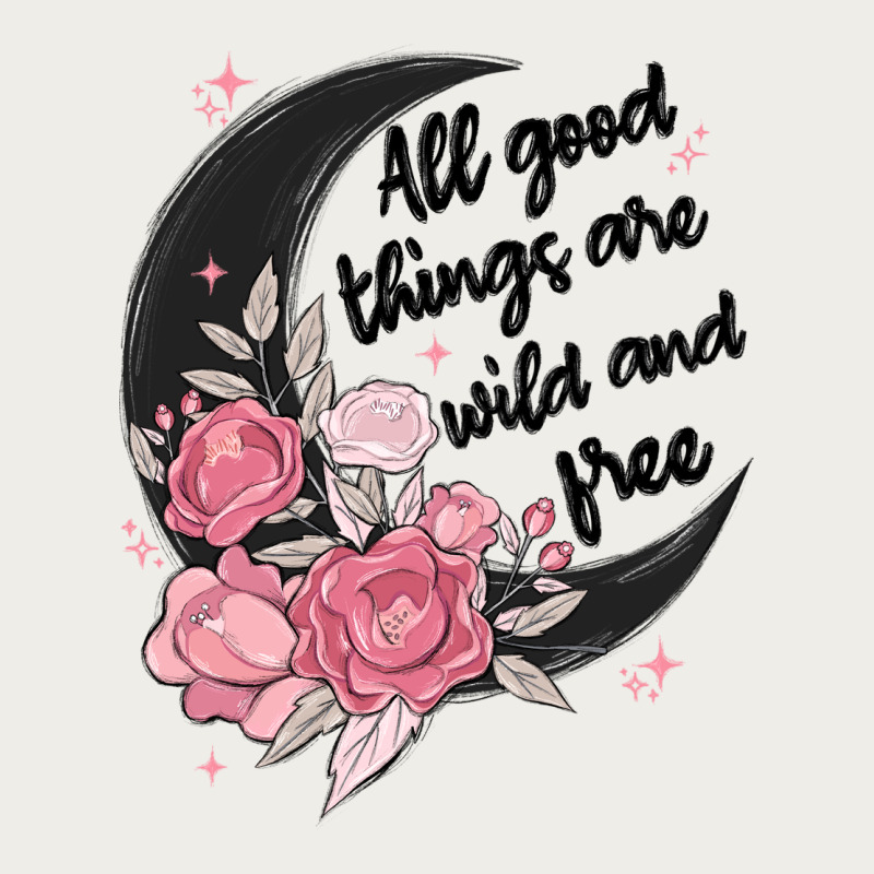 All Good Things Are Wild And Free Zipper Hoodie by MaliasSmallBusiness | Teevron