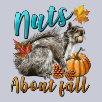 Nuts About Fall Squirrel Heavyweight Hoodie | Teevron