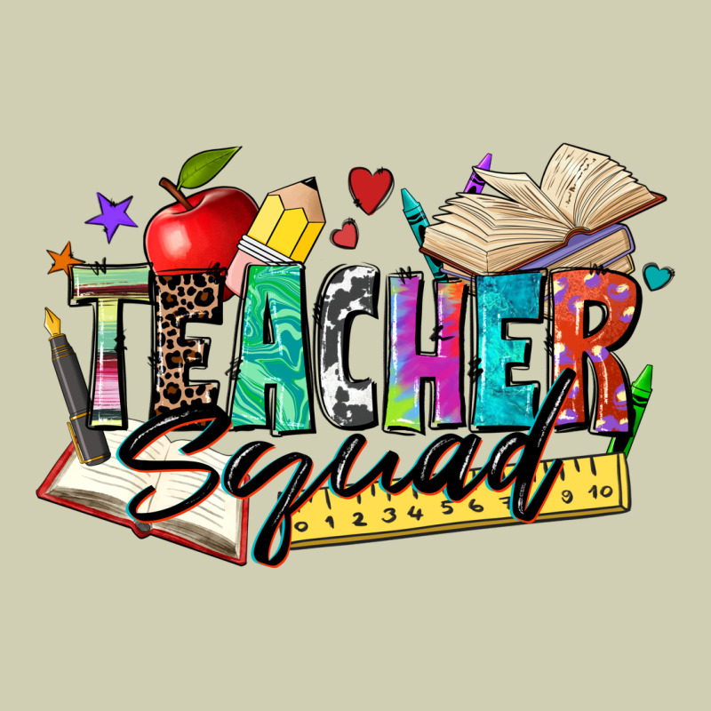 Teacher Squad Heavy Core Tee by Zillion Design Studio | Teevron
