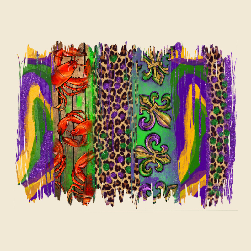 Mardi Gras Brushstroke Premium Tee by RanaPortraitStore | Teevron