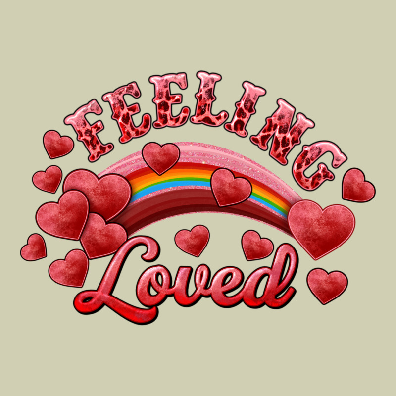 Feeling Loved Valentine's Day Heavy Core Tee by RanaPortraitStore | Teevron