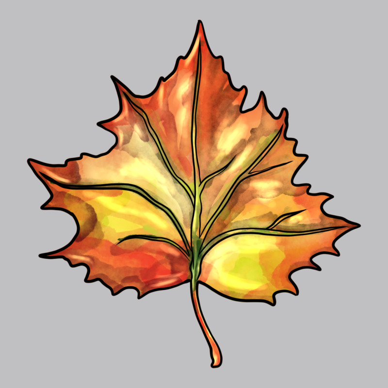 Withered Leaf Long Sleeve Tee by BarkalooDesign | Teevron