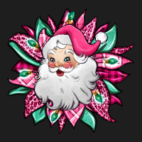 Pink Christmas Santa Claus Sunflower Classic Tee | Teevron