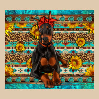 Doberman With Western Background Heavyweight Sweatshirt | Teevron