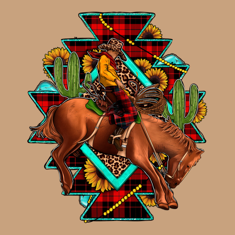 Aztec Rodeo Cowboy Christmas Vintage Tee by JahusDesignShop | Teevron