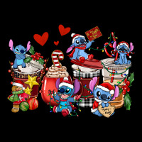Christmas Stitch Coffee Cups Premium Tee | Teevron