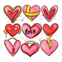 sketch hearts | Teevron