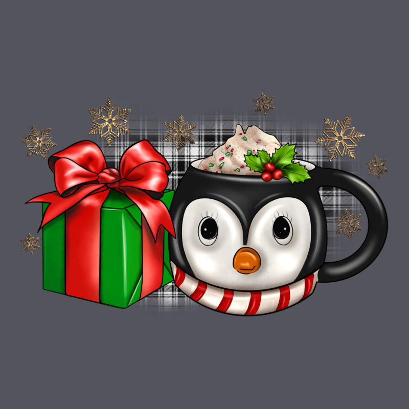 Christmas Penguin Coffee Vintage Hoodie by JahusDesignShop | Teevron
