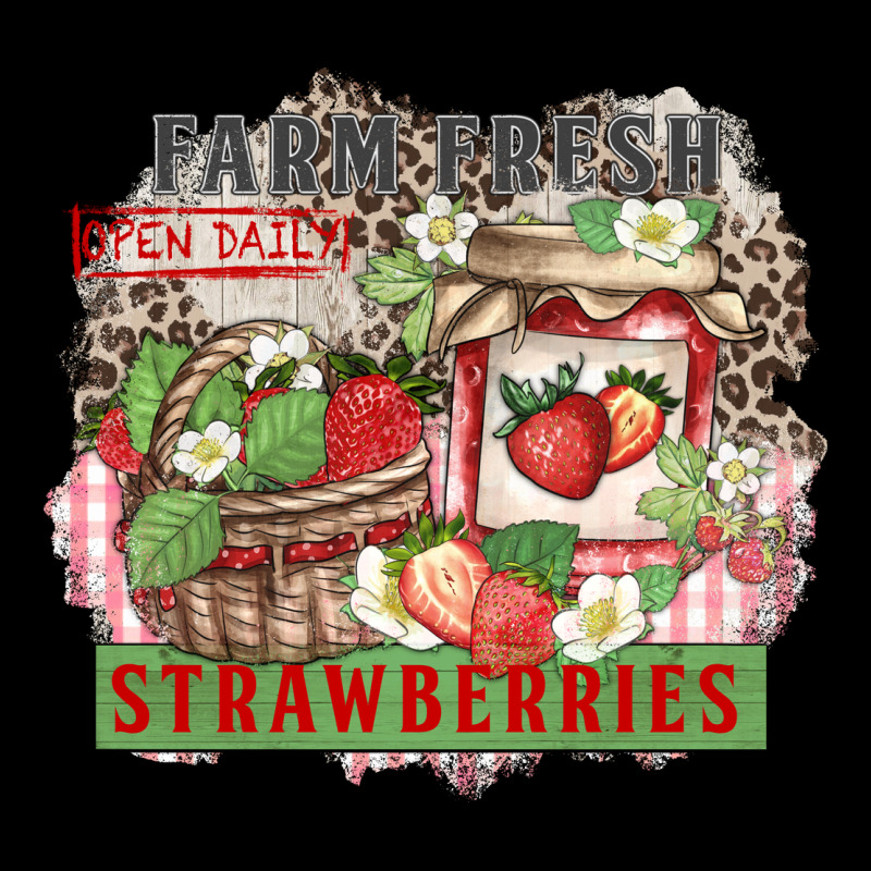 Farm Fresh Strawberries Heavy Core Tee by Zillion Design Studio | Teevron