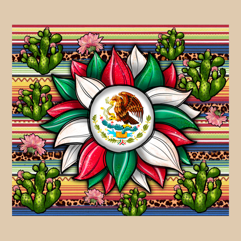 Sunflower Mexican Flag Tumbler Heavyweight Sweatshirt by JahusDesignShop | Teevron