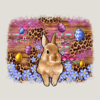 Easter Bunny Egg Leopard Background Heavy Core Tee | Teevron