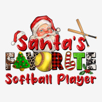 Santas Favorite Softball Player Urban Hoodie | Teevron