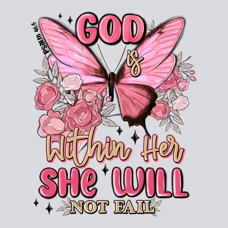 God Is Within Her She Will Not Fail Zipper Hoodie by MaliasSmallBusiness | Teevron