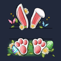 Easter Bunny Name Frame Premium Sweatshirt | Teevron