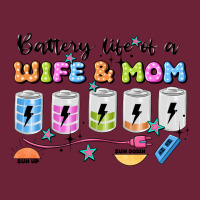Battery Life Of A Wife & Mom Long Sleeve Tee | Teevron