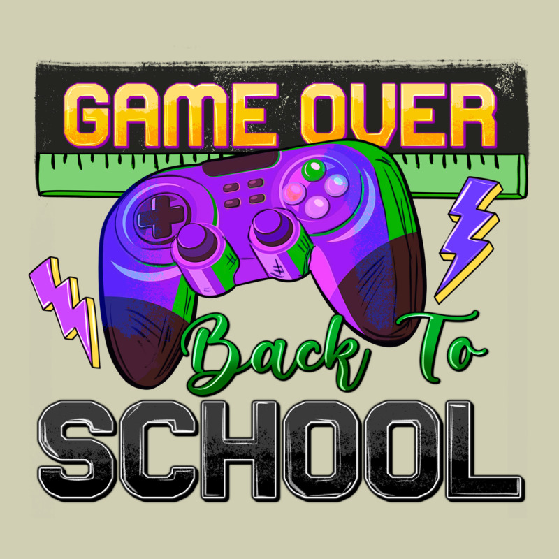 Game Over Back To School Heavy Core Tee by Zillion Design Studio | Teevron