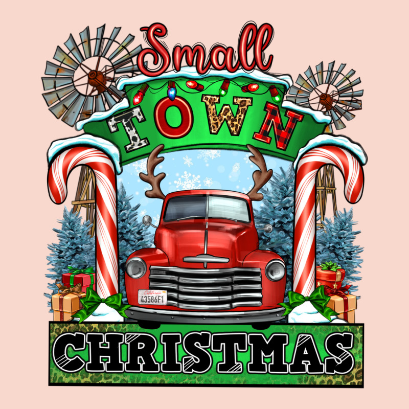 Small Town Christmas Urban Hoodie by CowGirlArtShop | Teevron