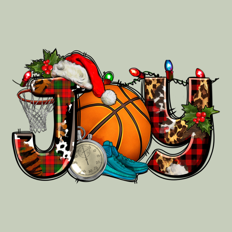 Joy With Basketball And Santa's Hat Classic Tee by AdoDesignShop | Teevron