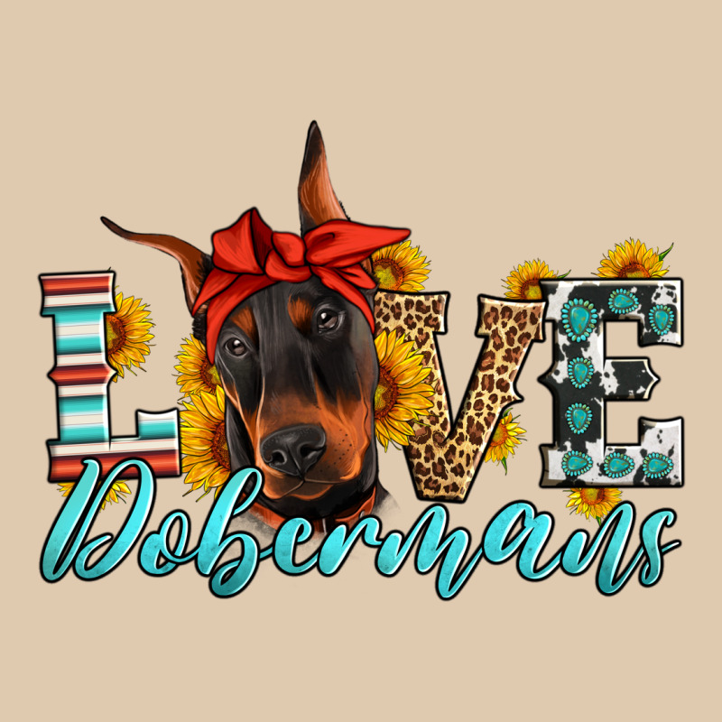 Love Dobermans Heavyweight Sweatshirt by Artiststas | Teevron