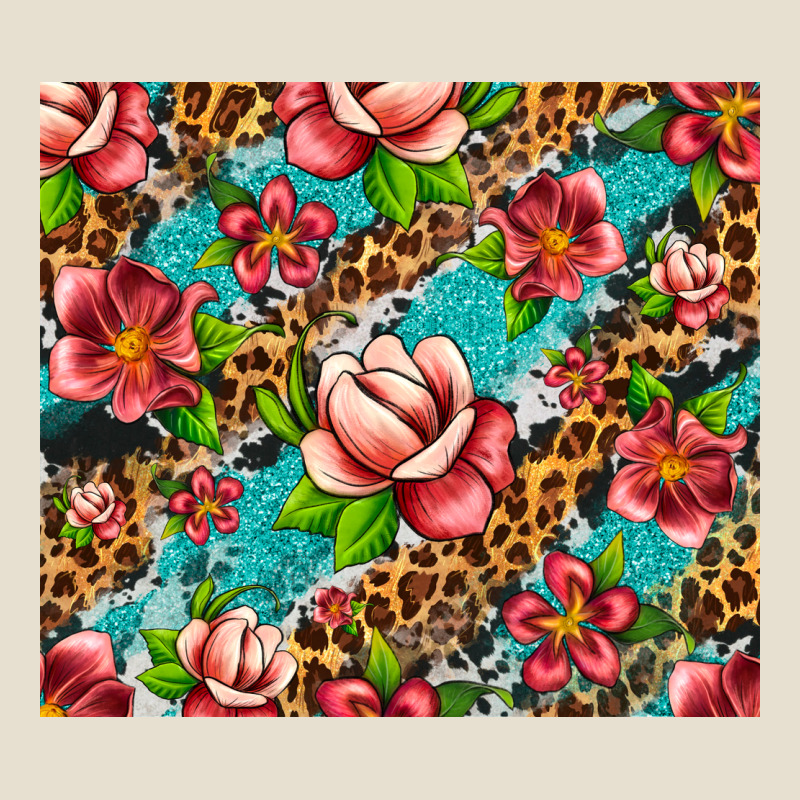 Tropical Flowers Urban Heavy Tee by Artiststas | Teevron