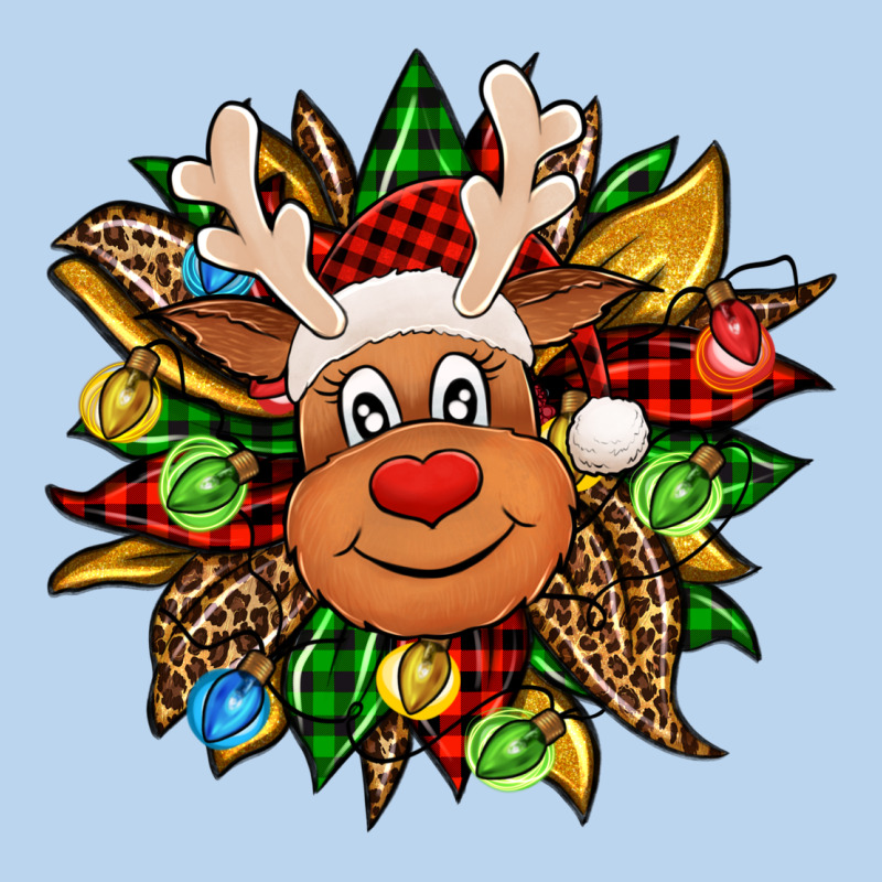 Christmas Reindeer Sunflower Classic Tee by Jasminsmagicworld | Teevron
