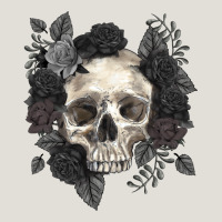 Floral Skull Heavy Core Tee | Teevron