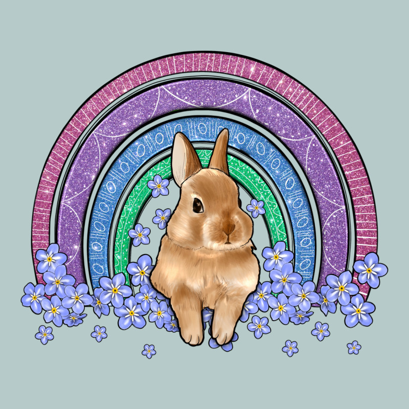 Bunny Rainbow Heavy Core Tee by Artiststas | Teevron