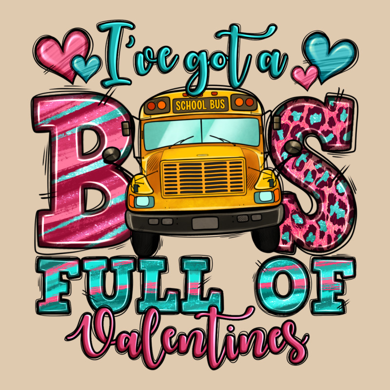 I've Got A Bus Full Of Valentines School Bus Heavyweight Sweatshirt by Jasminsmagicworld | Teevron