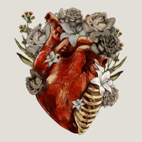 Flower Anatomical Heart Heavy Core Tee | Teevron