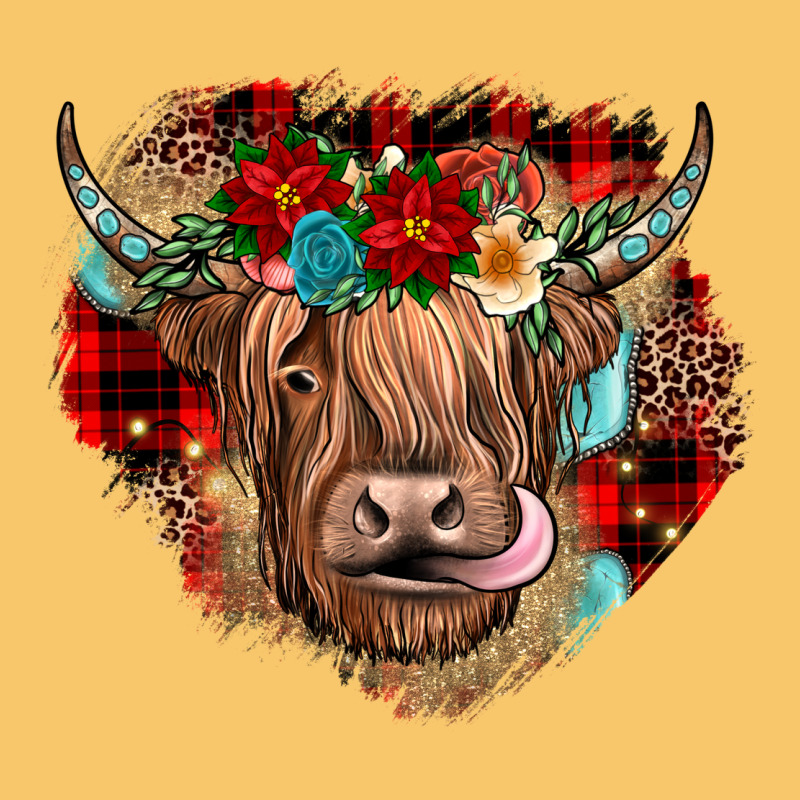 Christmas Cow Gemstone Vintage Hoodie by JahusDesignShop | Teevron