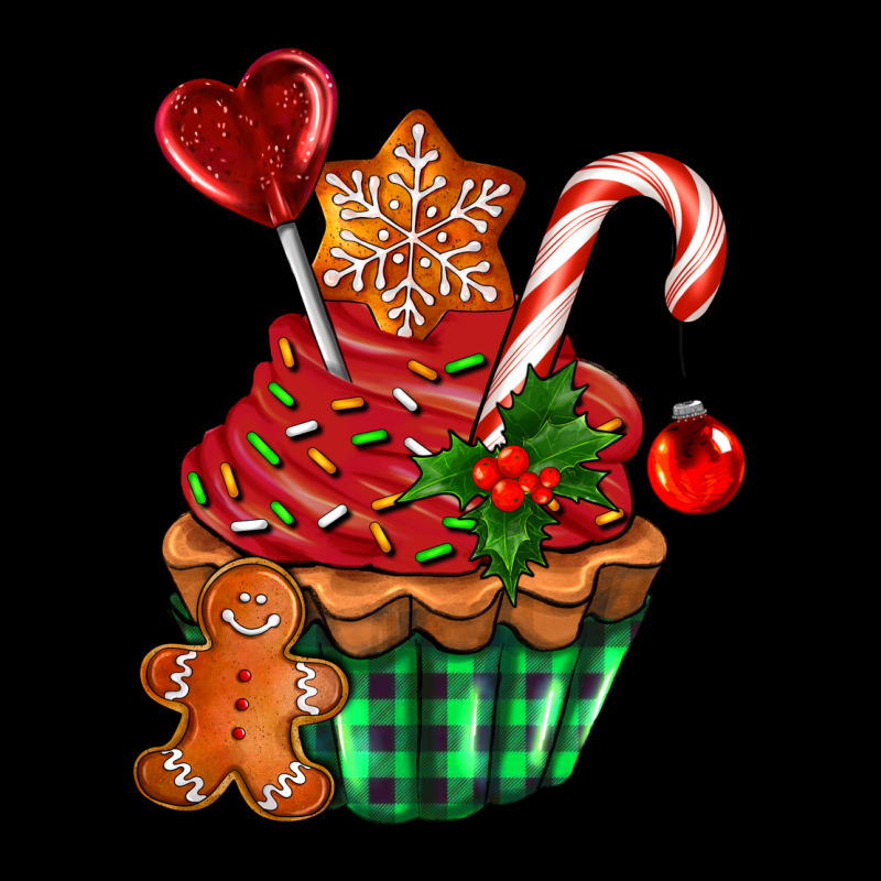 Christmas Cupcake Heavyweight Sweatshirt by AdoDesignShop | Teevron