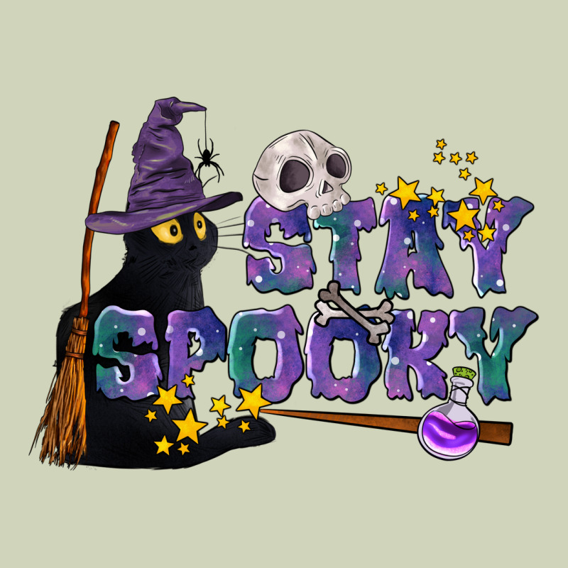 Stay Spooky With Black Cat Heavyweight Hoodie by LillyAllenDesigns | Teevron