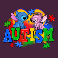 Autism Stitch With Lilo Premium Tee | Teevron