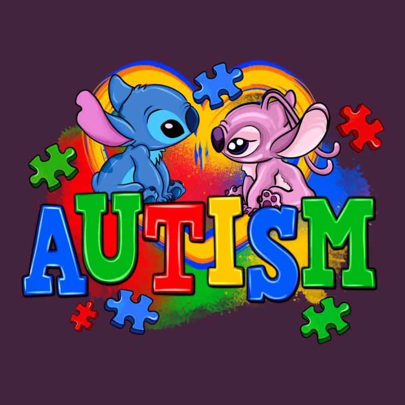Autism Stitch With Lilo Premium Tee by AdoDesignShop | Teevron