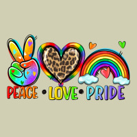 Peace Love Pride Heavy Core Tee | Teevron