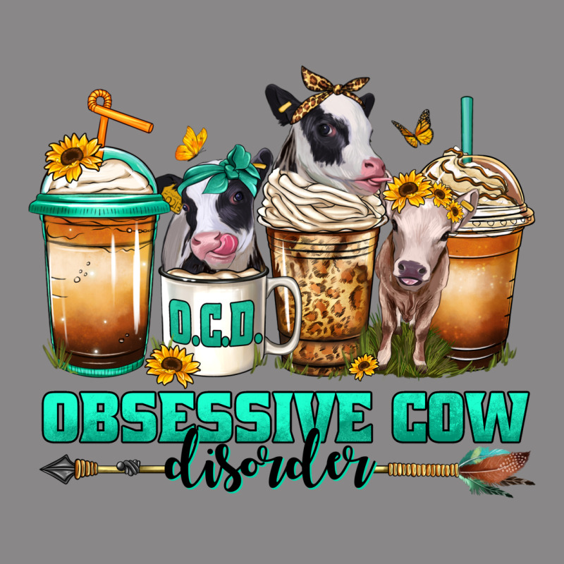 Ocd Obsessive Cow Disorder Coffee Cups Vintage Tee by Jasminsmagicworld | Teevron