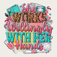 She Works Willingly With Her Hands Zipper Hoodie | Teevron