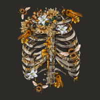 Flower Rib Cage Bees Heavy Core Tee | Teevron