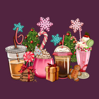 Pink Christmas Coffe Cups Urban Hoodie | Teevron