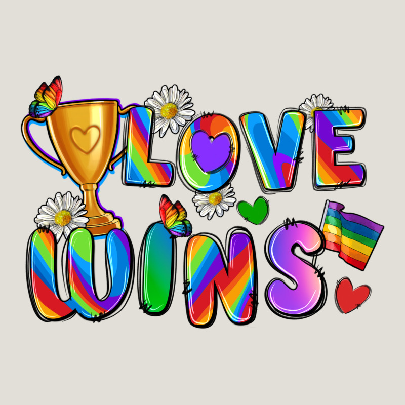 Love Wins Heavy Core Tee by Zillion Design Studio | Teevron