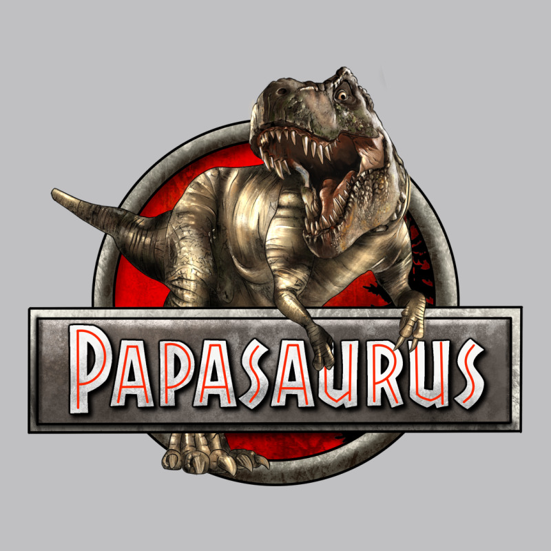 Papasaurus T-rex Long Sleeve Tee by LillyAllenDesigns | Teevron